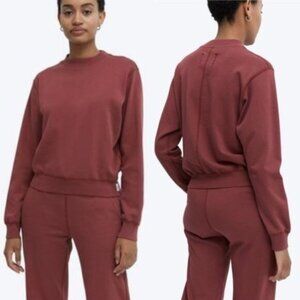 Reigning Champ Lightweight Terry Cropped Crewneck Sweatshirt